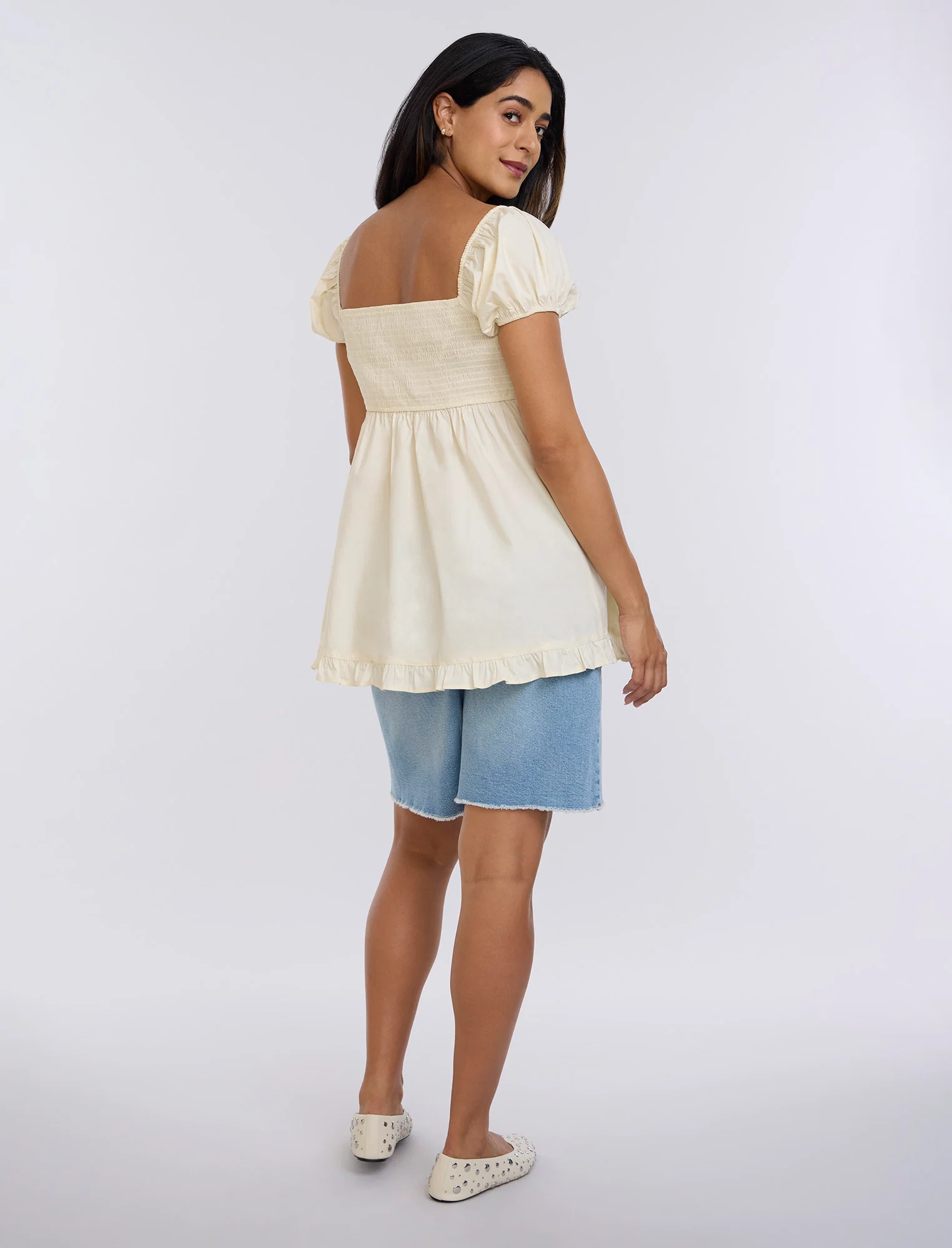 Off The Shoulder Ruched Top - Fallshirt