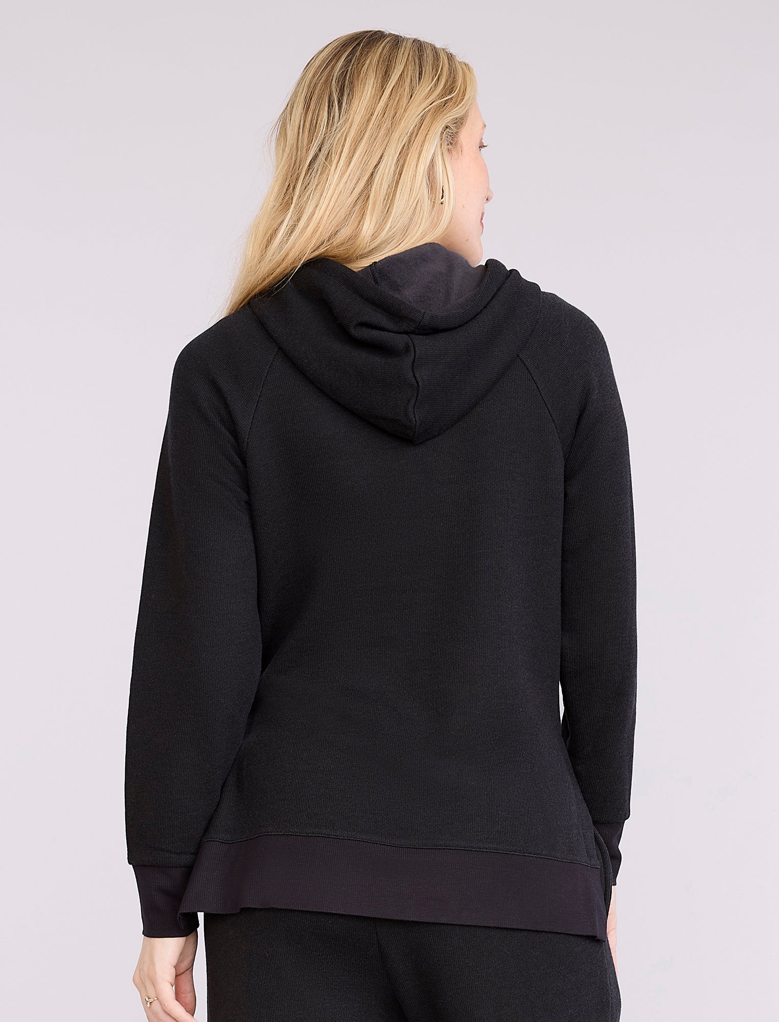 Maternity Tunic Hoodie with Side Slits - Fallshirt